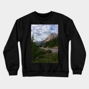 Icefields Parkway in Bloom Crewneck Sweatshirt